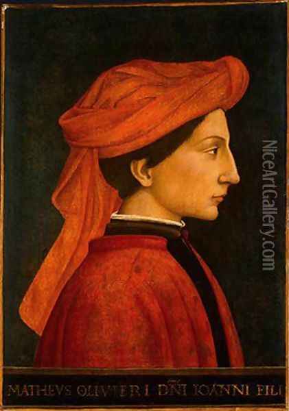 Matteo Olivieri 1440-50 Oil Painting - Italian Unknown Masters