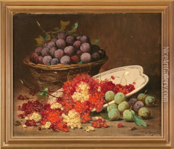 Bodegon De Frutas Oil Painting - Leon Hubert