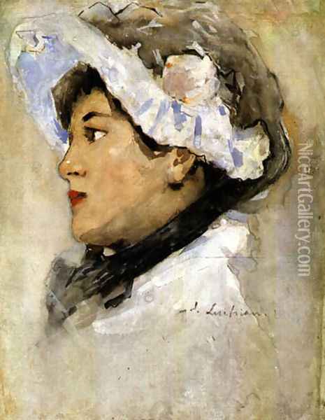 Portrait of a Woman 1901 Oil Painting - Stefan Luchian