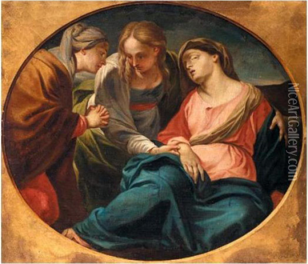 The Three Maries Oil Painting - Francesco Trevisani