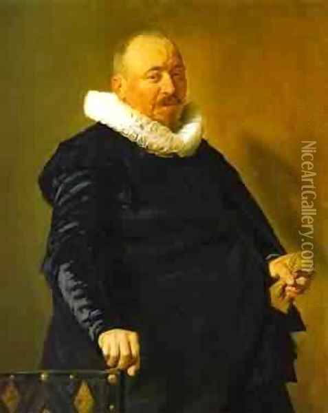 Portrait Of Willem Van Heythuysen 1625-30 Oil Painting - Frans Hals