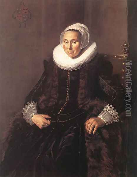 Cornelia Claesdr Vooght 1631 Oil Painting - Frans Hals