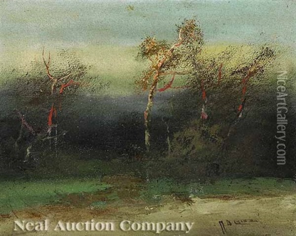 Autumn Landscape Oil Painting - Mary B. Leisz