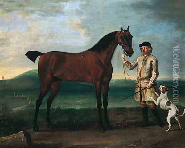Bay Bolton, c.1743-6 Oil Painting - John Wootton