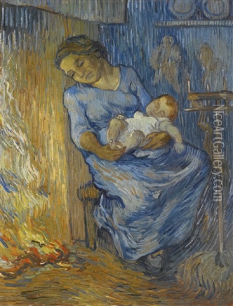 L'homme Est En Mer Oil Painting - Vincent Van Gogh