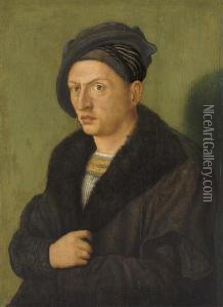 Portrait Of A Man Oil Painting - Hans Suss von Kulmbach