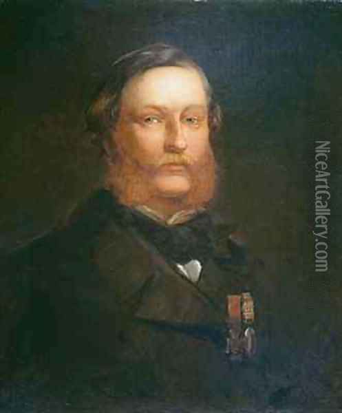 Thomas Henry Kavanagh VC 1821-82 Oil Painting - Chevalier Louis-William Desanges