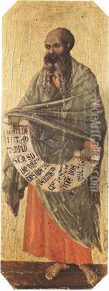Malachi 1308-11 Oil Painting - Duccio Di Buoninsegna
