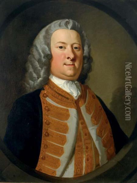 Portrait Of Captain Thomas Smith Oil Painting - Richard Wilson