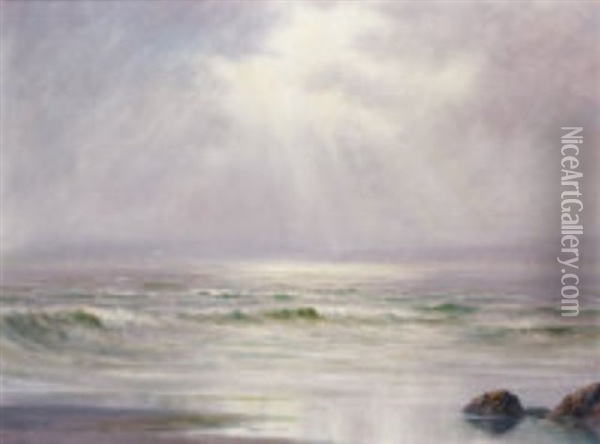 Seascape, Donegal Oil Painting - Douglas Alexander