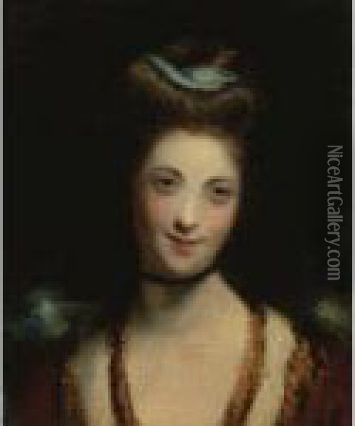 Property Of The Toledo Museum Of Art, Sold To Benefit The Acquisitions Fund
 

 
 
 

 
 Portrait Of Miss Ridge Oil Painting - Sir Joshua Reynolds