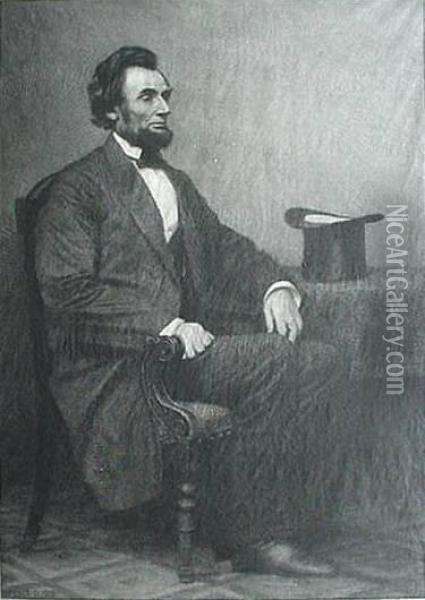 Abraham Lincoln Oil Painting - Timothy Cole