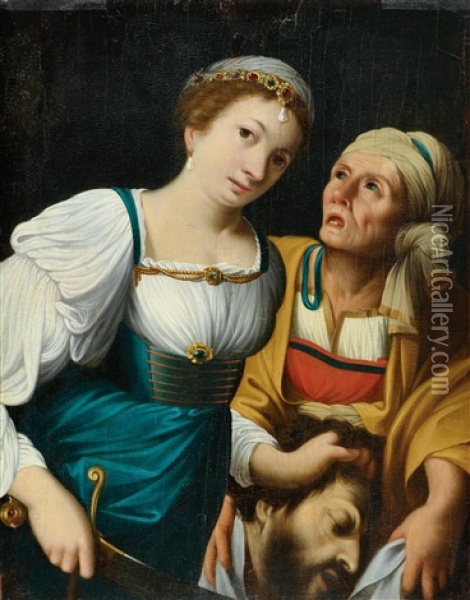 Judith Mit Dem Haupt Des Holofernes Oil Painting - Carlo Saraceni