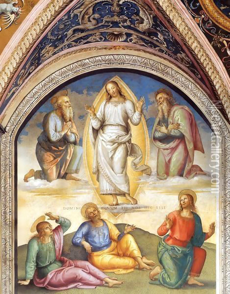 The Transfiguration Oil Painting - Pietro Vannucci Perugino