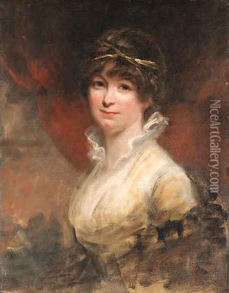 Portrait of a lady Oil Painting - Sir William Beechey