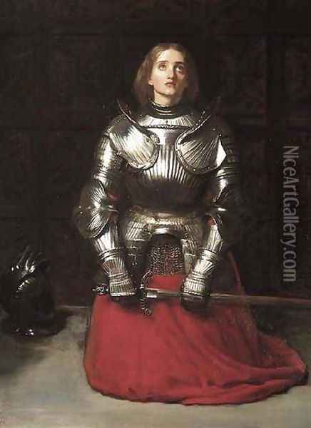 Joan of Arc Oil Painting - Sir John Everett Millais