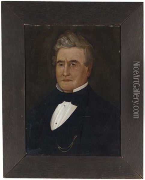 Portrait Of A Gentleman Oil Painting - William Matthew Prior