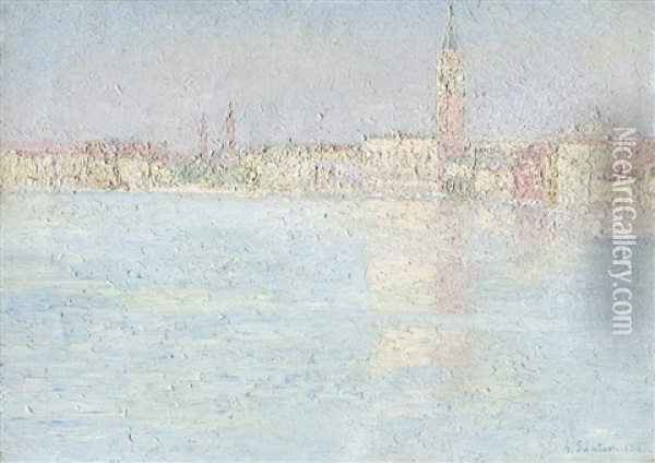 Venedig Oil Painting - George Sauter
