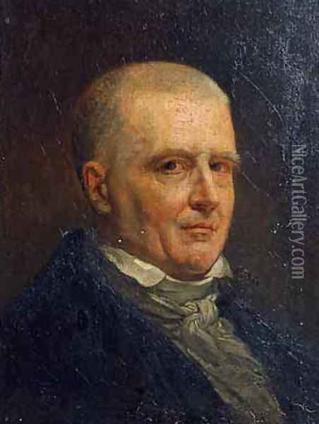 Self Portrait Oil Painting - Jean-Honore Fragonard