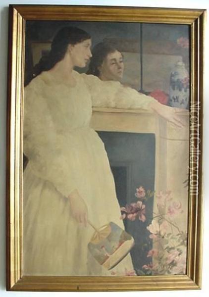Symphony In White No.2 Oil Painting - James Abbott McNeill Whistler