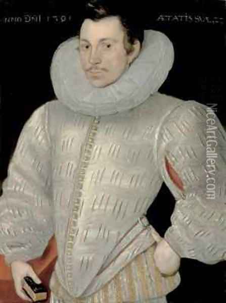 Sir John Ashburnham 1571-1620 Oil Painting - Hieronymus Custodis