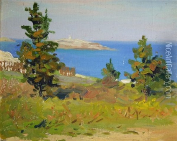 Off Cape Ann Oil Painting - Eric Pape