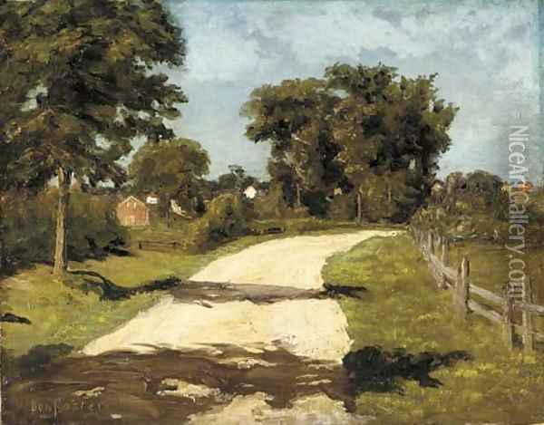 The Country Road Oil Painting - Ben Foster