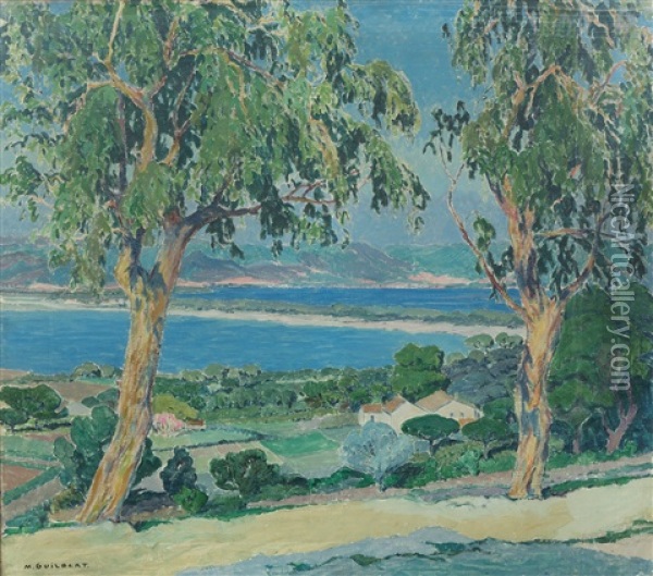Eucalyptus, Giens Oil Painting - Maurice Guilbert