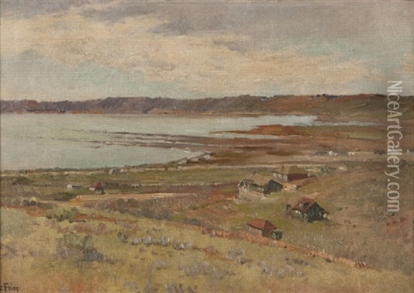 From Ramona Heights Oil Painting - Charles Arthur Fries