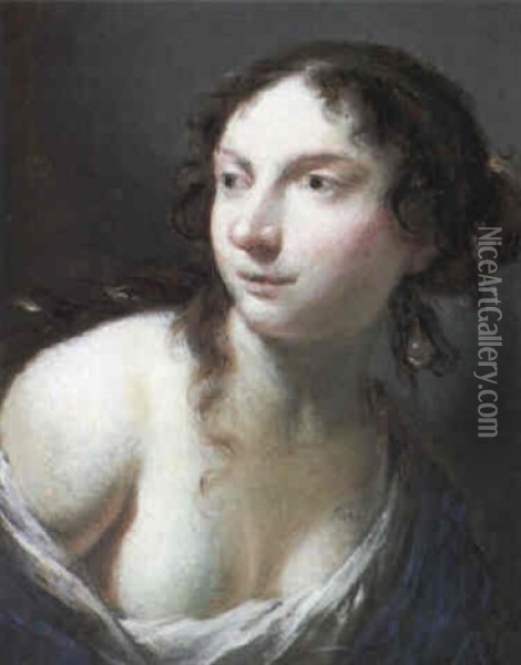 Judith Oil Painting - Simone Pignone