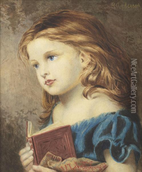 Reverie Oil Painting - Sophie Gengembre Anderson