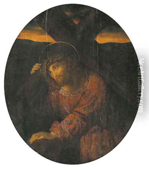 Christ on the Road to Calvary Oil Painting - Claes Cornelisz Moeyaert