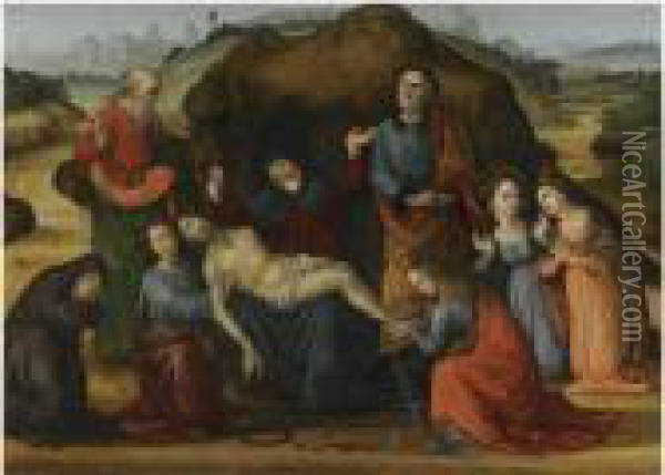 The Lamentation Oil Painting - Tommaso