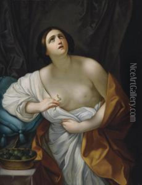 The Death Of Cleopatra Oil Painting - Guido Reni