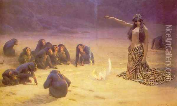 The Unknown Oil Painting - John Charles Dollman