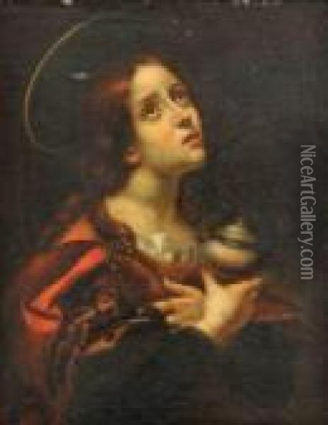 Sainte Madeleine Oil Painting - Carlo Dolci