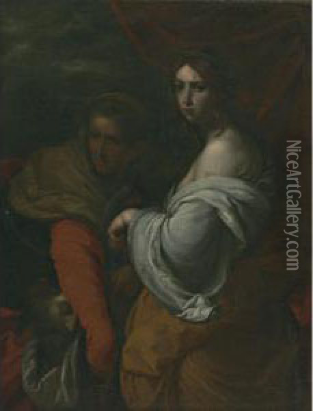 Judith With The Head Of Holofernes Oil Painting - Francesco Furini
