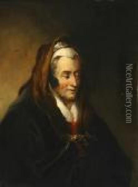Portrait Of Rembrandt's Mother Oil Painting - Gerrit Dou