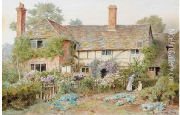 Farmcombe, Surrey Oil Painting - Thomas Nicholson Tyndale