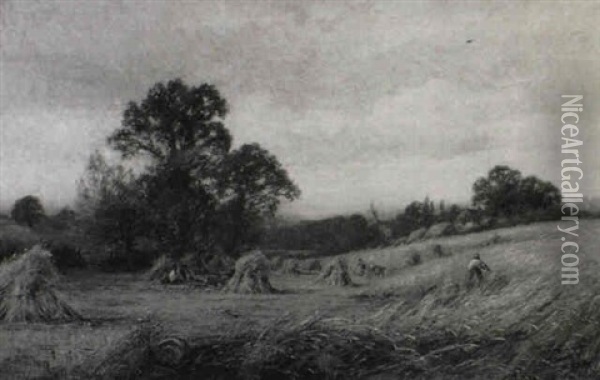 A View Near Heathfield, Sussex Oil Painting - Henry John Kinnaird