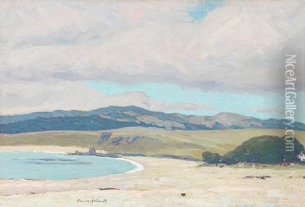 Monterey Bay Oil Painting - Clark Hobart