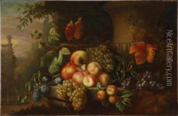 Fruchtestilleben Oil Painting - Jakob Bogdani Eperjes C