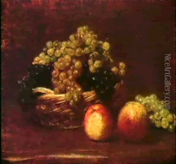 Fruits Oil Painting - Henri Fantin-Latour