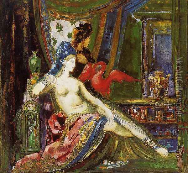 Dalila Oil Painting - Gustave Moreau