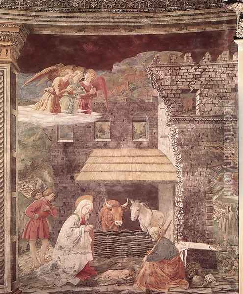 Nativity 1467-69 Oil Painting - Fra Filippo Lippi