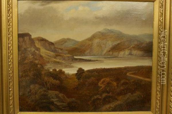 Autumn In The Lakes Oil Painting - Charles Archer