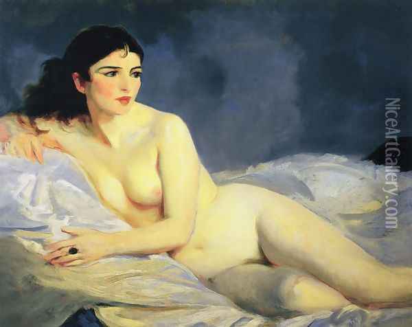 Betalo Nude Oil Painting - Robert Henri