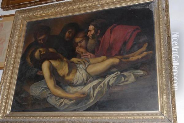 Deposizione Oil Painting - Michelangelo Merisi Da Caravaggio