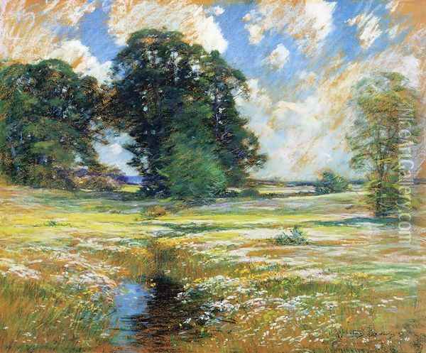 Spring Marshland Oil Painting - John Appleton Brown