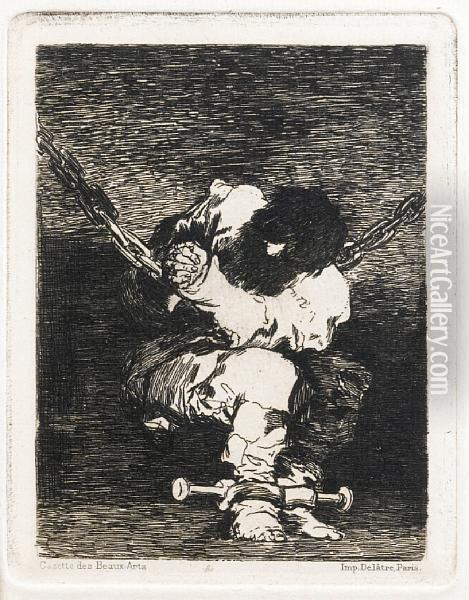 Little Prisoner (the Custody Is As Barbarous As The Crime) Oil Painting - Francisco De Goya y Lucientes